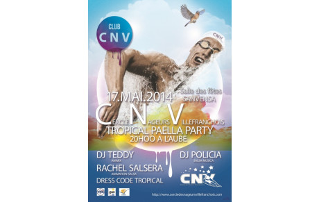 Soirée Tropicale du CNV : c'est ce samedi 17 mai !